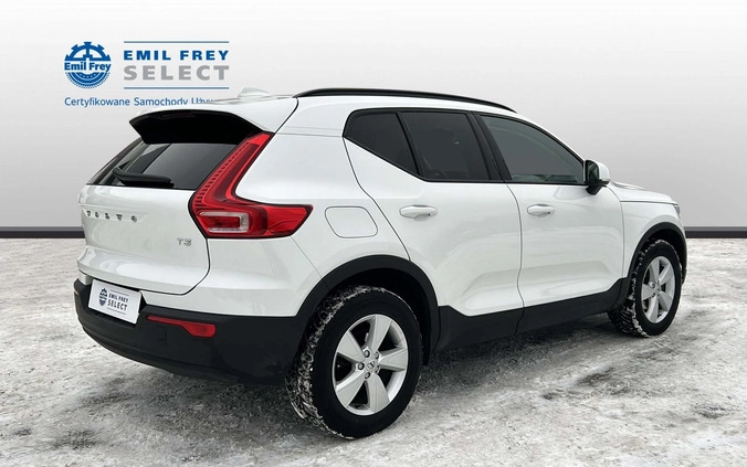 Volvo XC 40 cena 124900 przebieg: 69790, rok produkcji 2021 z Prudnik małe 121